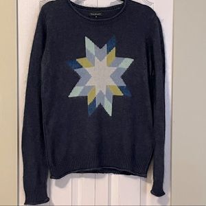 Talula Blue Star Sweater M